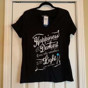 Hot Topic Harry Potter Happiness Quote T Shirt XL